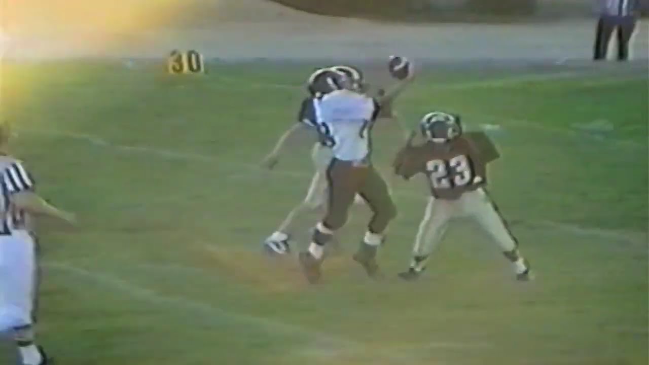 90s High School Football Game Highlights