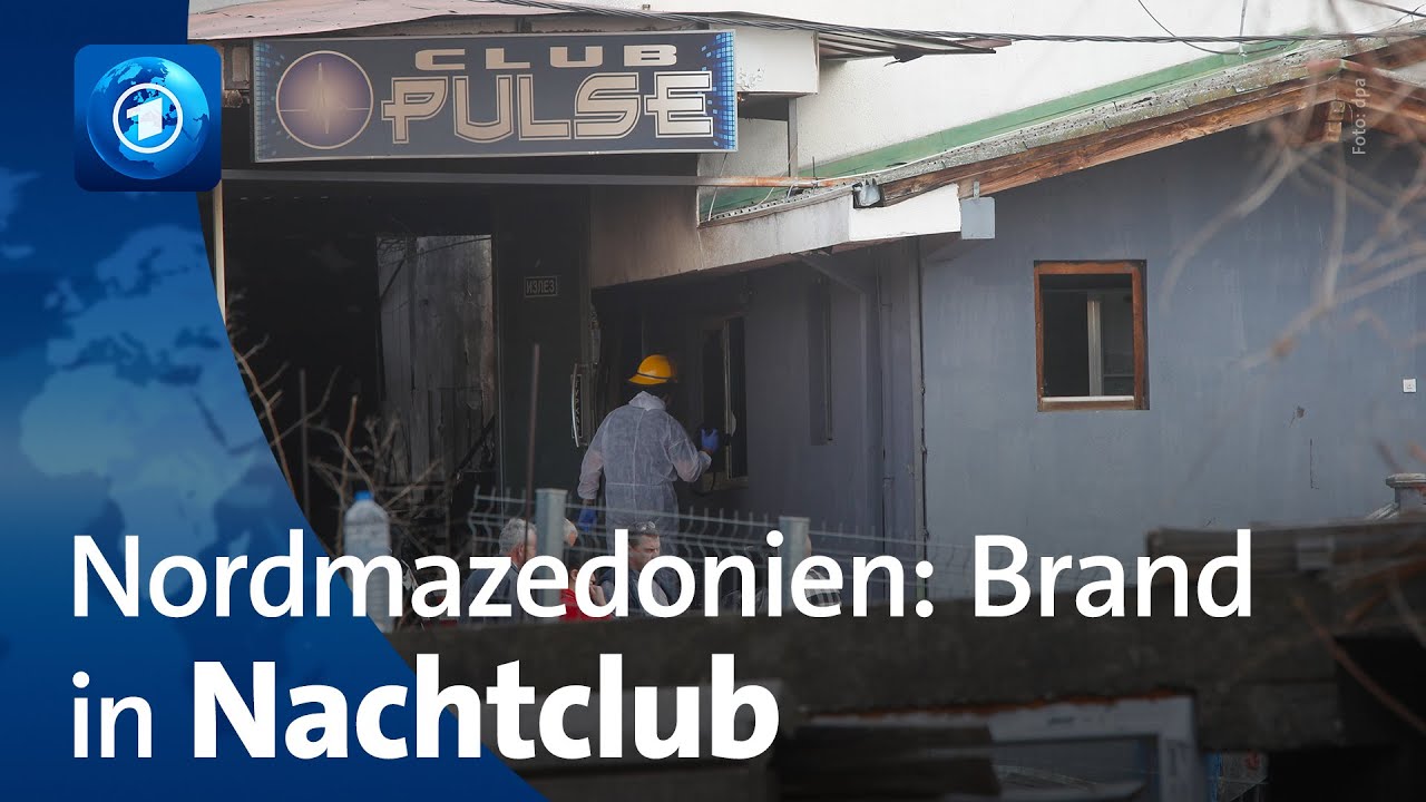 Brand in Nachtclub in Nordmazedonien: mindestens 51 Tote