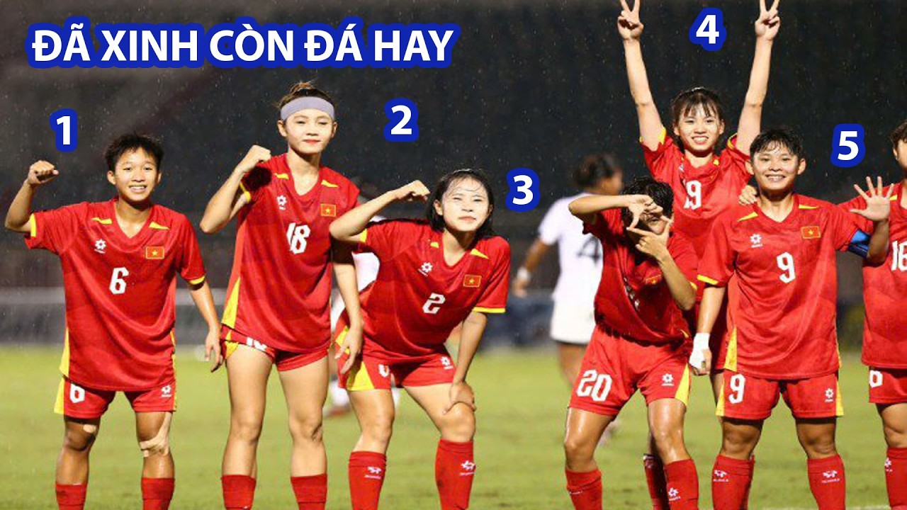 🔴 Nữ Việt Nam - Nữ Palestine | U17 Nữ Châu Á | Các Bóng Hồng Việt Nam Thị Uy Cực Mãn Nhãn