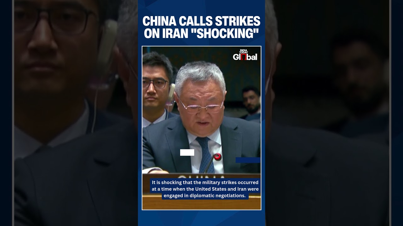 China Calls U.S.-Israel Strikes on Iran 