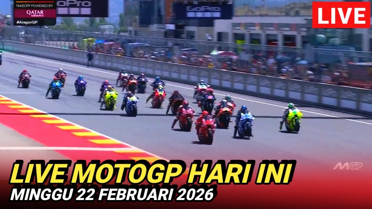 LIVE MOTOGP HARI INI MINGGU 22 FEBRUARI 2026❗️MOTOGP HARI INI❗️MOTOGP 2026