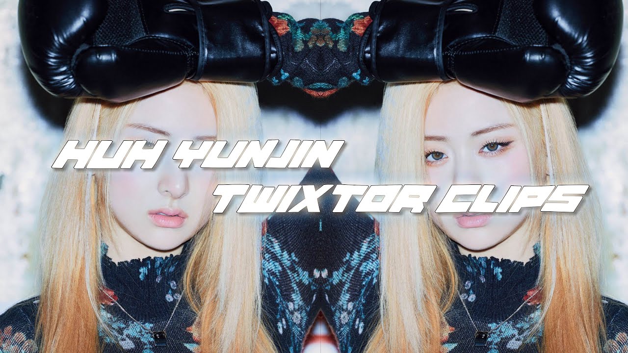 LE SSERAFIM Huh Yunjin Twixtor Clips