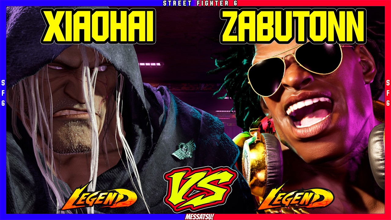 SF6 Xiaohai (M.Bison) VS Zabutonn (Dee Jay)💥Messatsu!💥スト6💥Street fighter 6