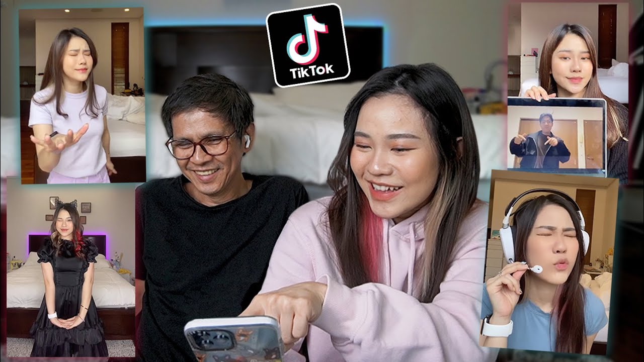 REAKSI PAPA AKU NGELIAT TIKTOK AKU! MARAH GAK YA?