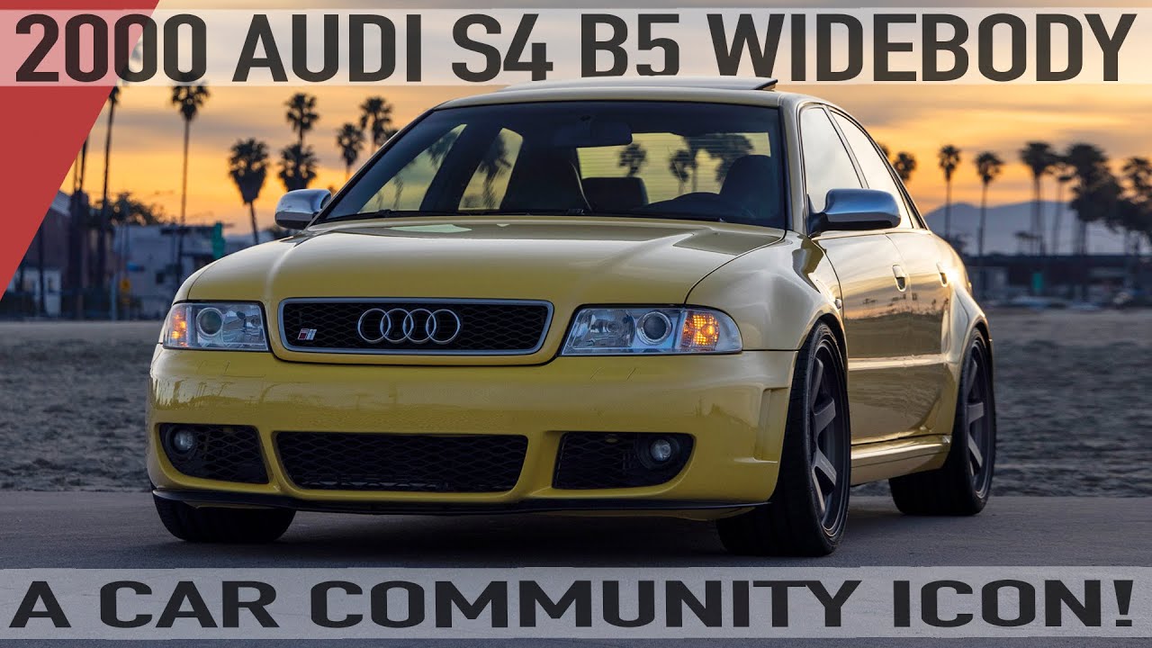 AUDI S4 B5 - A TRUE ICON - 730hp, manual, RS4 OEM widebody conversion - What a car! PacificGerman