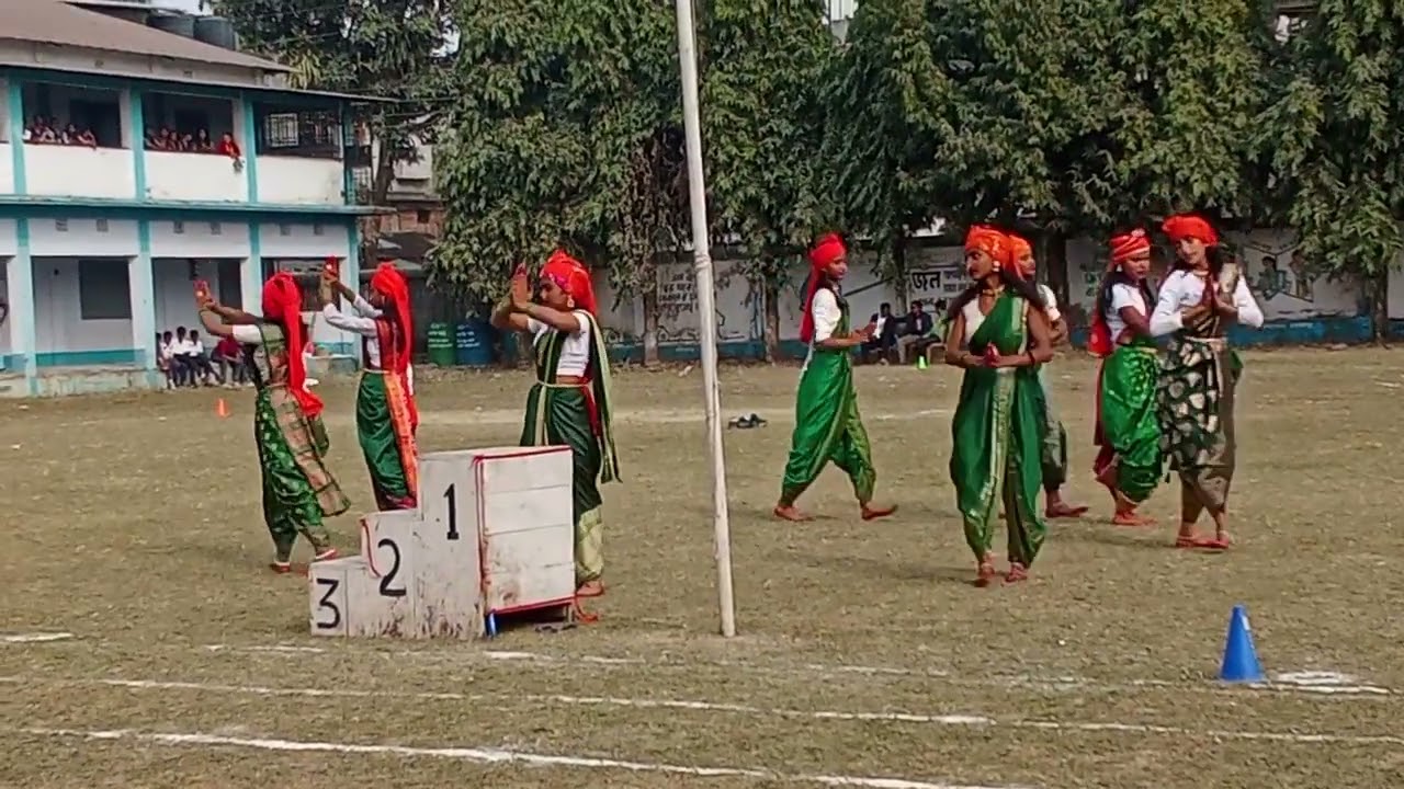 Jay Bhawani song me dance Banarhat  Adarsh Vidya Mandir school 