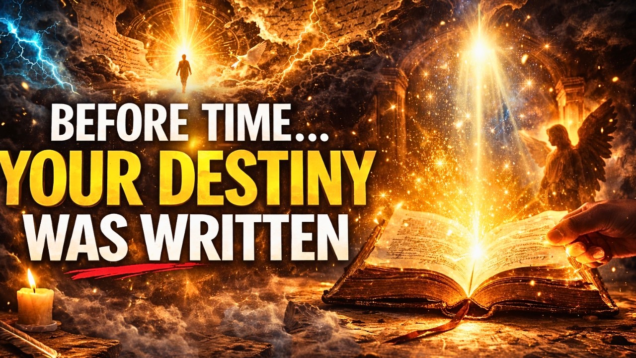 YOU WERE CHOSEN BEFORE YOU WERE BORN… HERE’S WHY