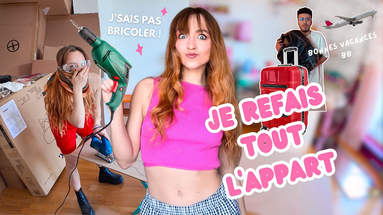 12 JOURS POUR REFAIRE TOUT L’APPART (mon copain ne sait rien…) Ep1
