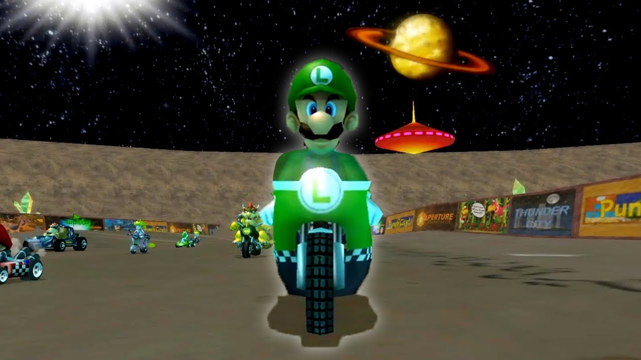 Mario Kart Wii - Custom Tracks CTGP (Luigi Cup)