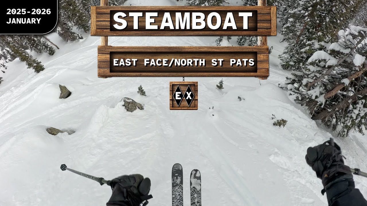 Steamboat ♢♢ East Face & North St Pats | Early January 2026