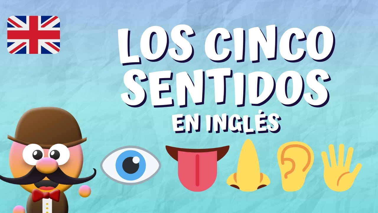 LOS CINCO SENTIDOS EN INGLÉS - INGLÉS PARA NIÑOS CON MR.PEA - ENGLISH FOR KIDS