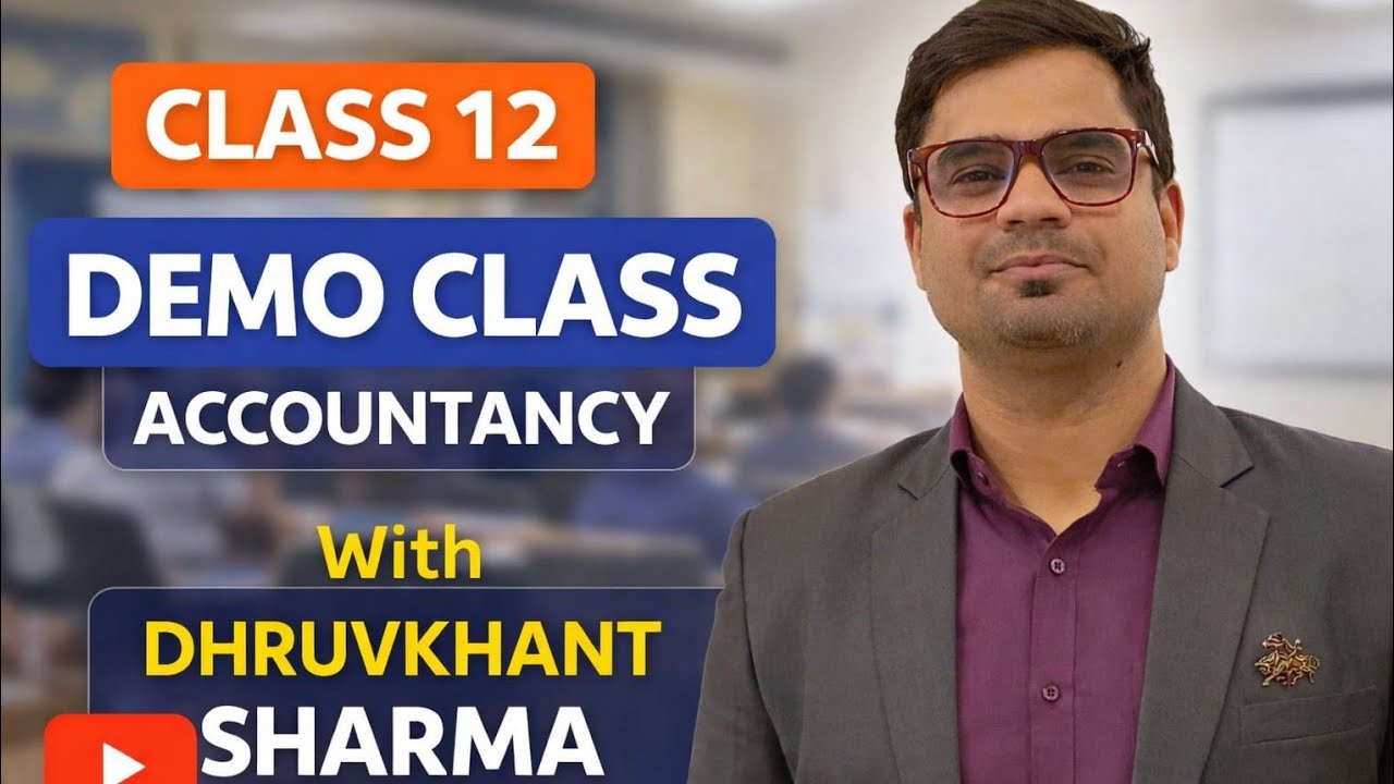 Class 12th Accounts Offline Batch Lecture -1 |  Complete Syllabus Discussion | Class 12th Accounts 🎓
