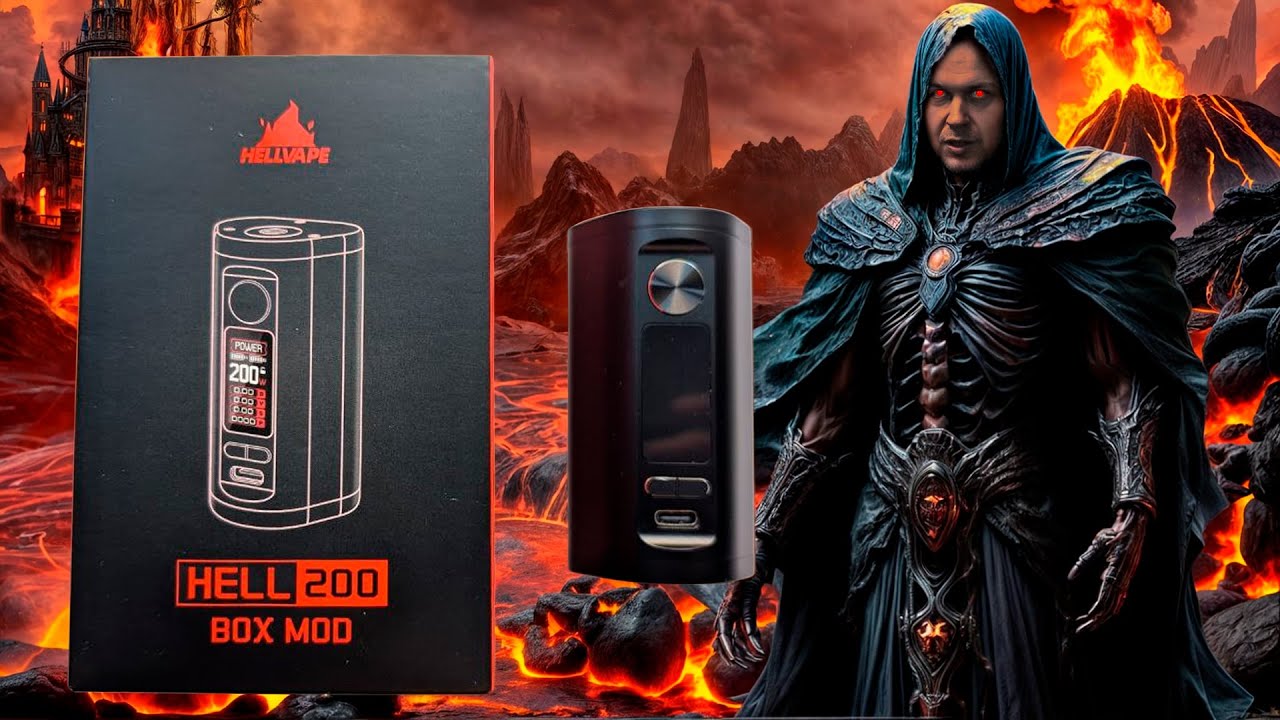 HellVape Hell 200 Mod - Год спустя!