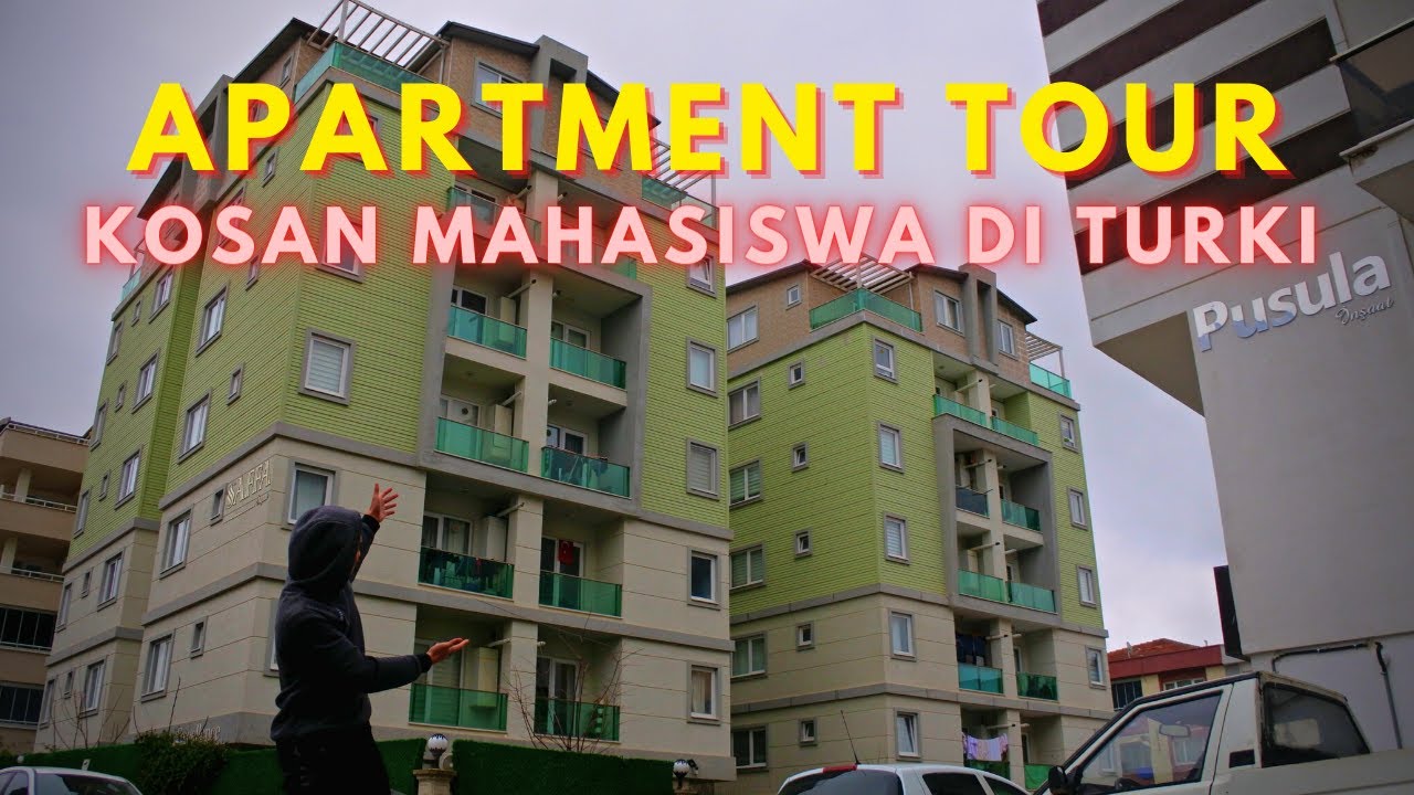 APARTMENT TOUR MAHASISWA DI TURKI 🇮🇩🇹🇷 - Rausyant Dhimny