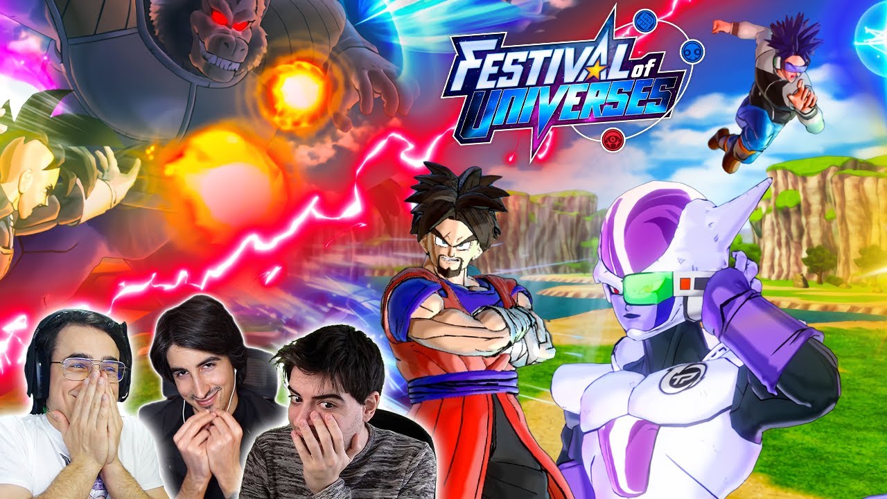 IL TRIO VS FESTIVAL degli UNIVERSI in DRAGON BALL XENOVERSE 2