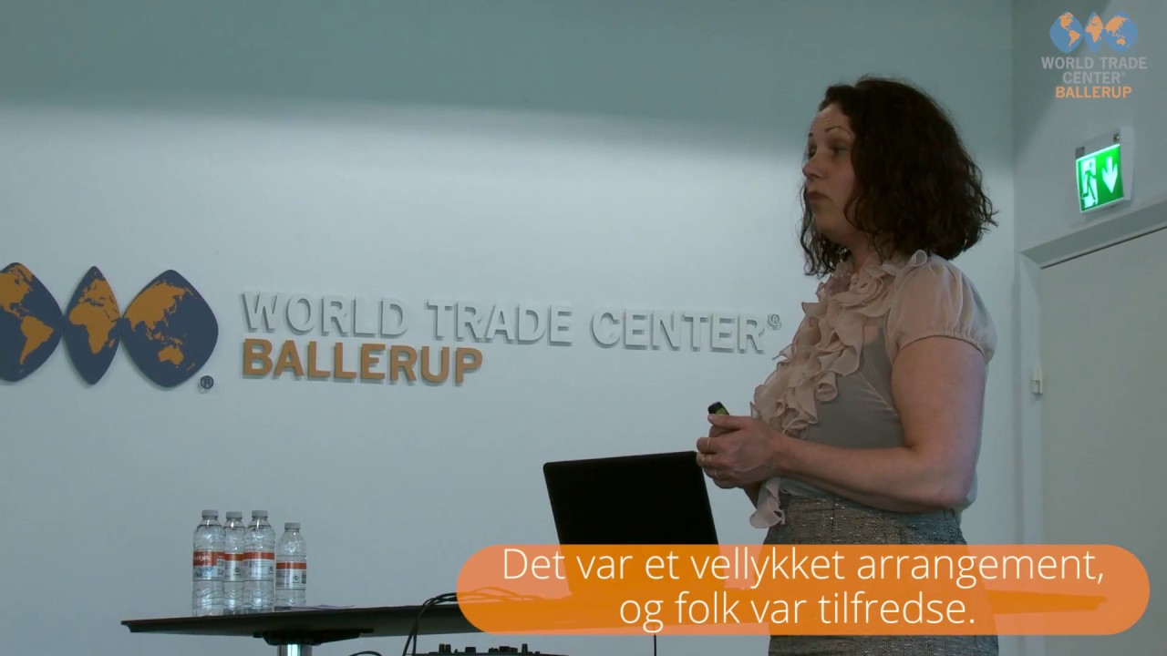 www.thauer.dk - Foredrag med stressekspert Rikke Maj Thauer i World Trade Center - Ballerup