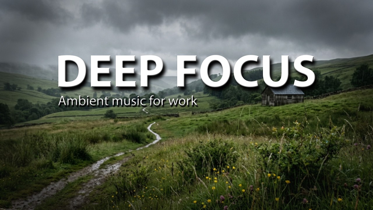 Deep Focus 2H | Programming Session Ambient Rain