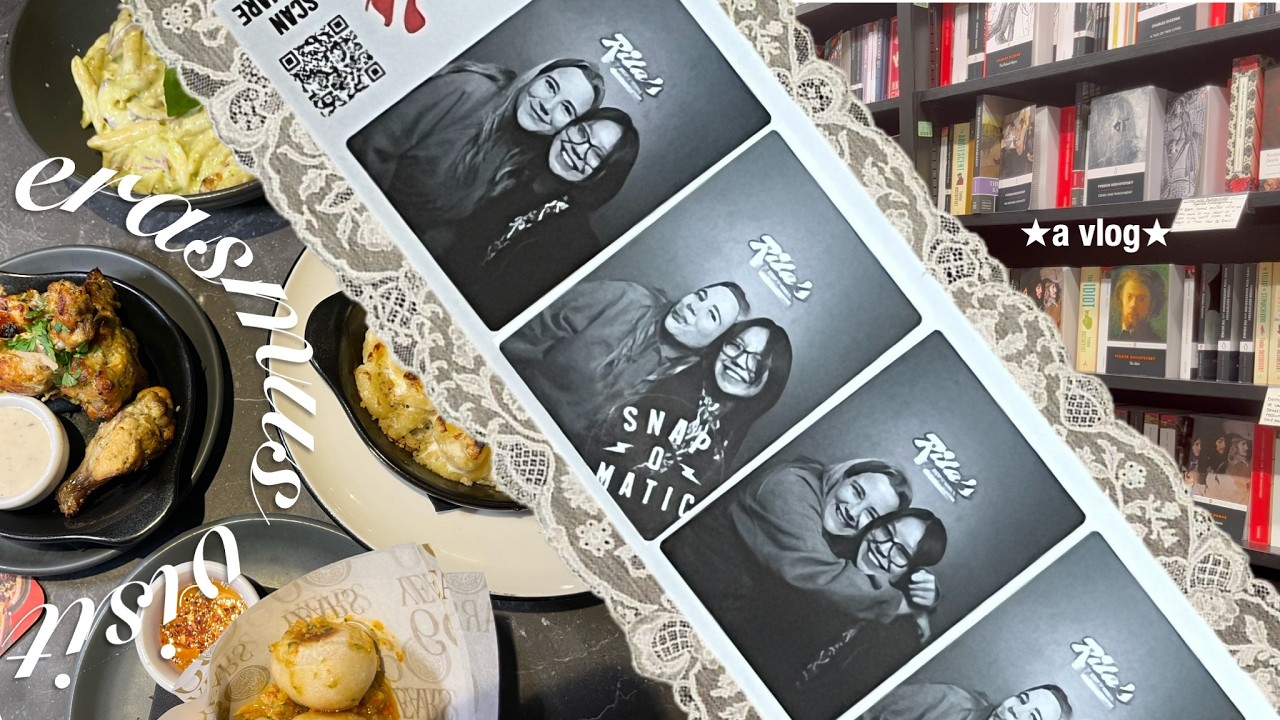 bookshop and coffee crawl ★ visiting bestie on erasmus