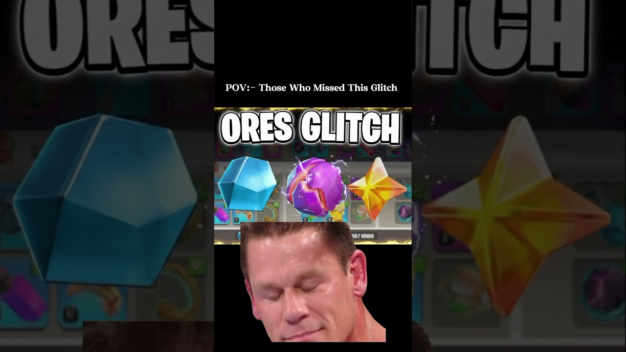 POV: Missing That One CoC Ore Bug 😭 #shorts