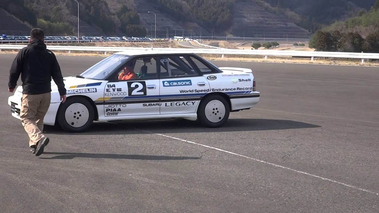 SUBARU LEGACY RS（BC5）スバル　レガシィ １０万ｋｍ世界速度記録達成保持車 Speed Record Attempt Program by the Subaru Legacy