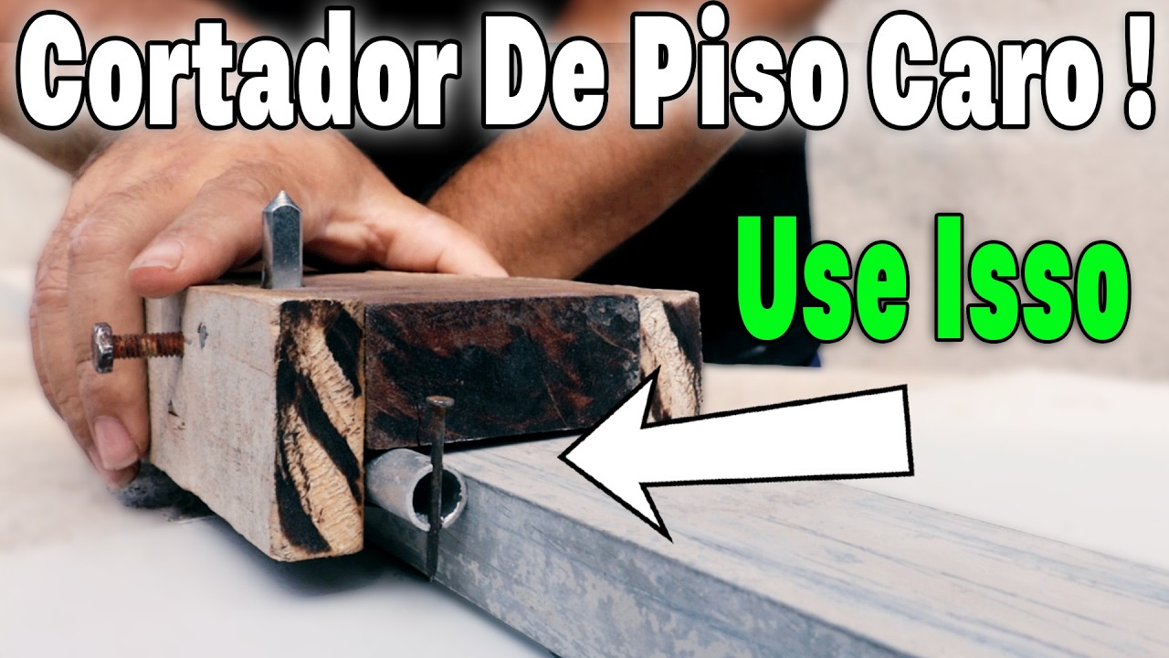 Nunca Mais Compre Riscadeira de Pisos, Aprenda a Fazer um Cortador de Piso Profissional