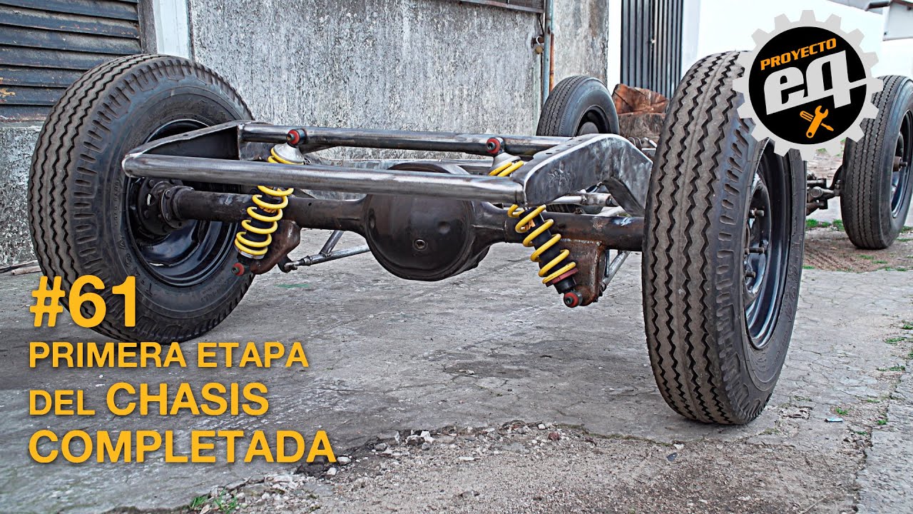 Primera etapa del chasis completada #61 Temporada 3