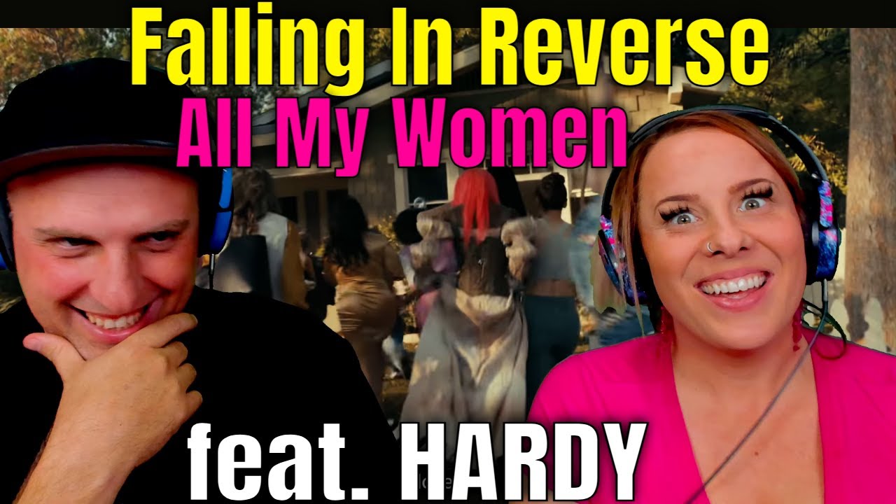 Falling In Reverse — «All My Women (feat. HARDY)» РЕАКЦИИ THE WOLF HUNTERZ
