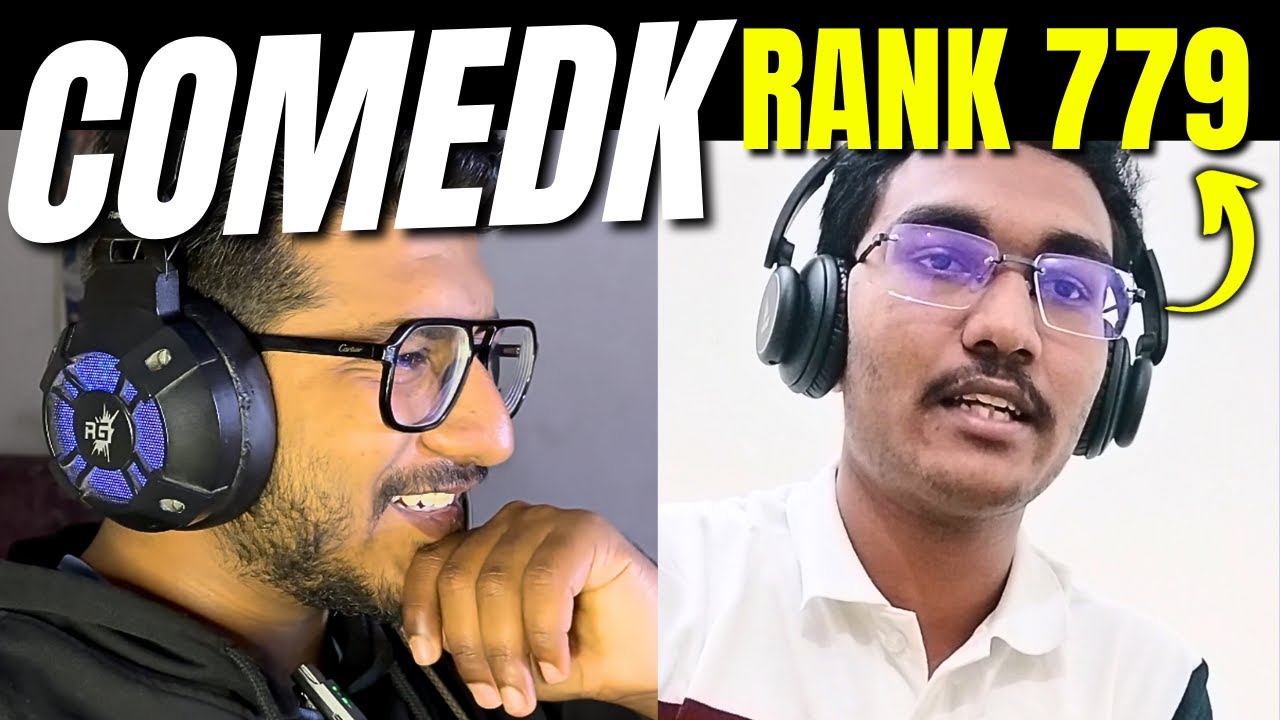 COMEDK 2025 | Get a Rank under 700 in COMEDK | Road map from RVCE Cse Student!