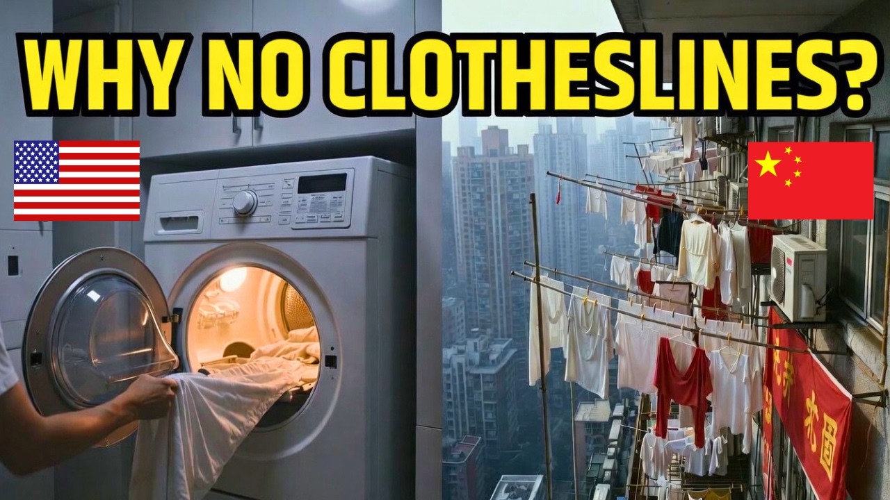 USA vs China: Why Americans Don&rsquo;t Hang Clothes Outside?