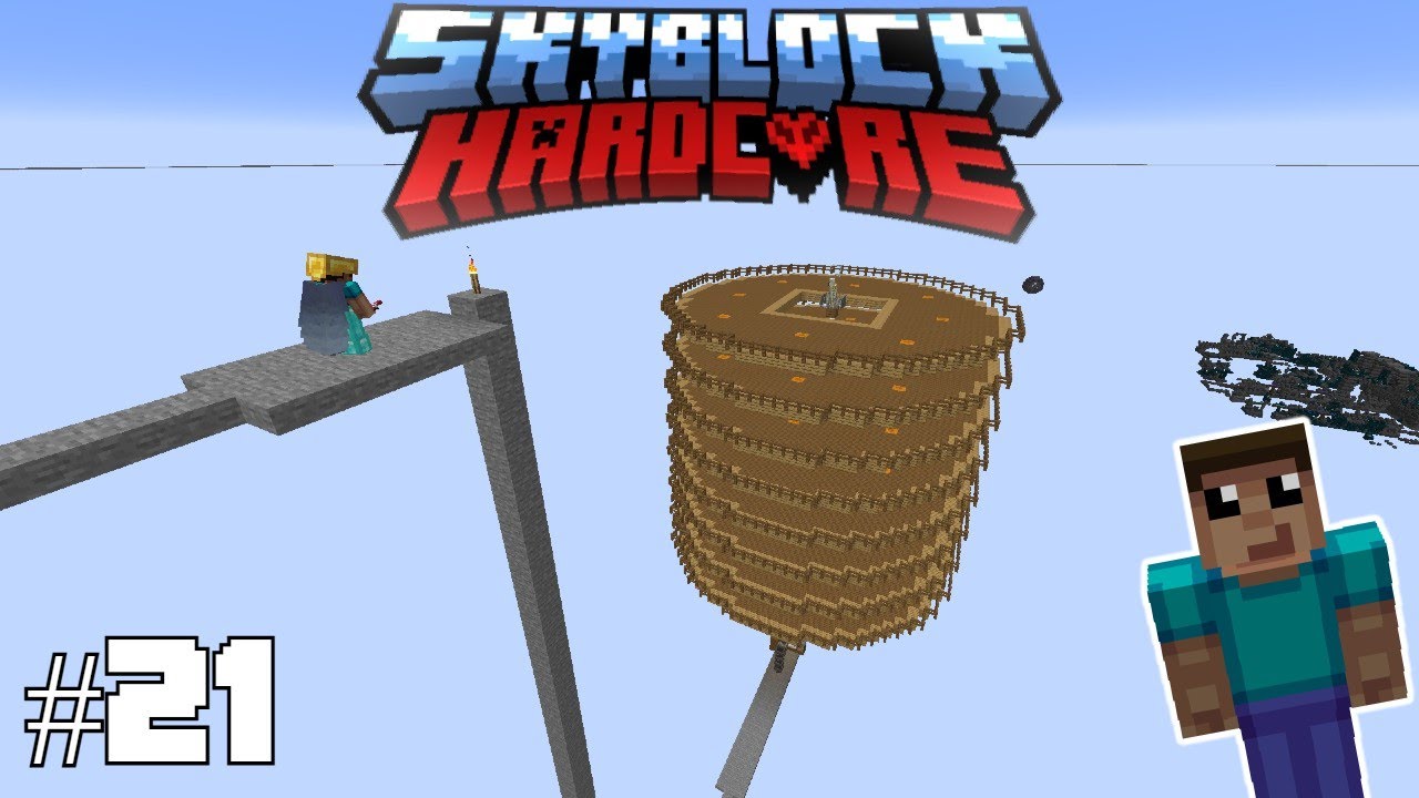 Slime Farm & Honey Farm - Minecraft Skyblock Hardcore Timelapse #21