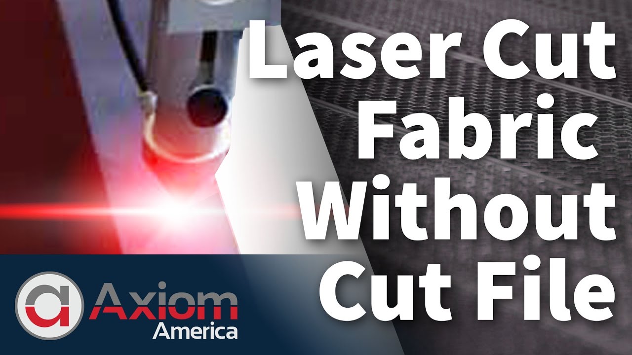 Laser Cutting without Cut File or Registration Marks