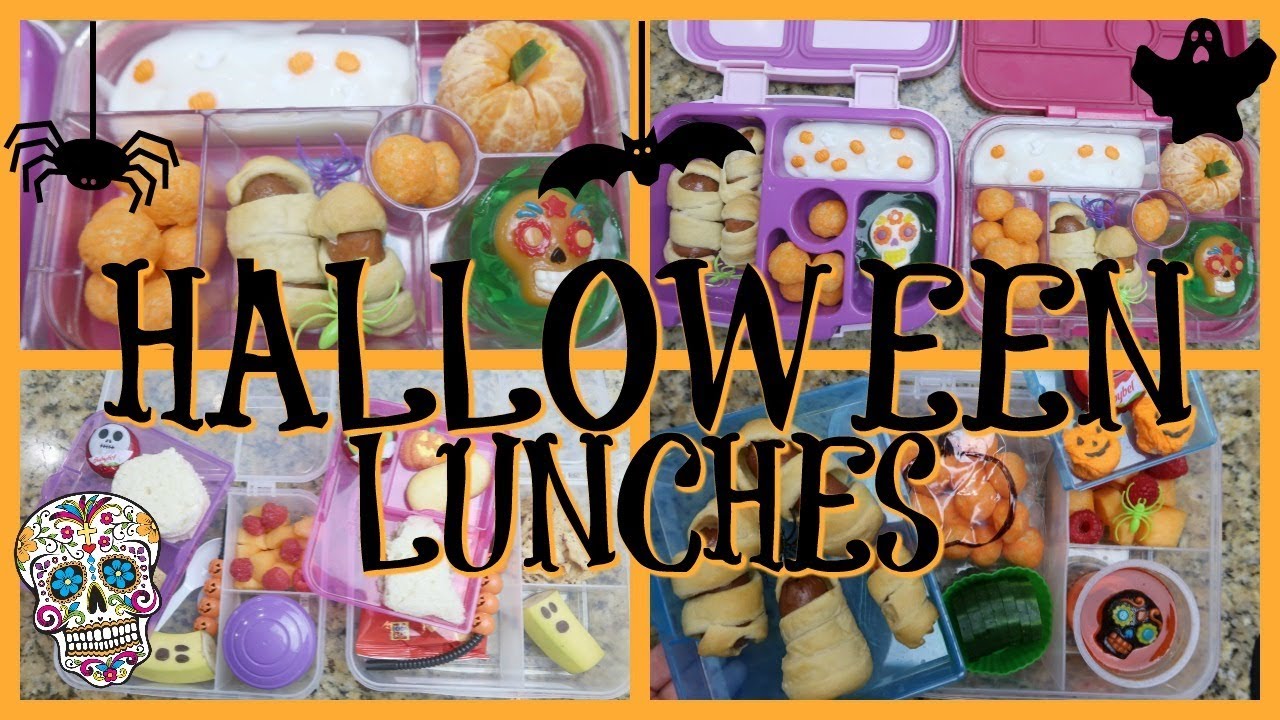 HALLOWEEN 🎃 LUNCH IDEAS | Dia De Los Muertos | EASY Kids Fun SNACKS and TREATS