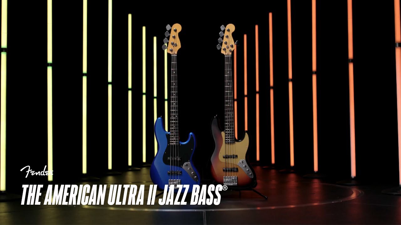 Знакомство с американской серией J-Bass Ultra II | Ultra II | Fender