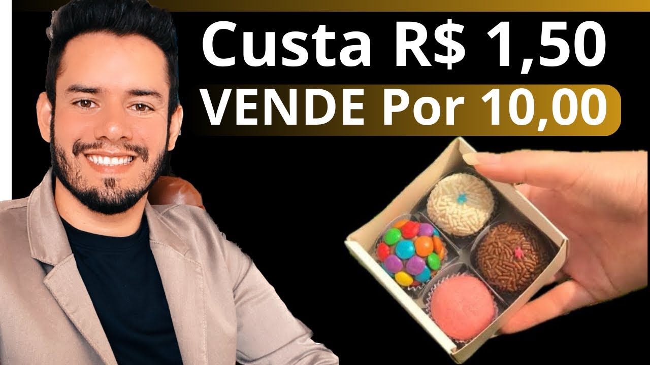 O PLANO pra ganhar muito dinheiro fazendo DOCINHOS.