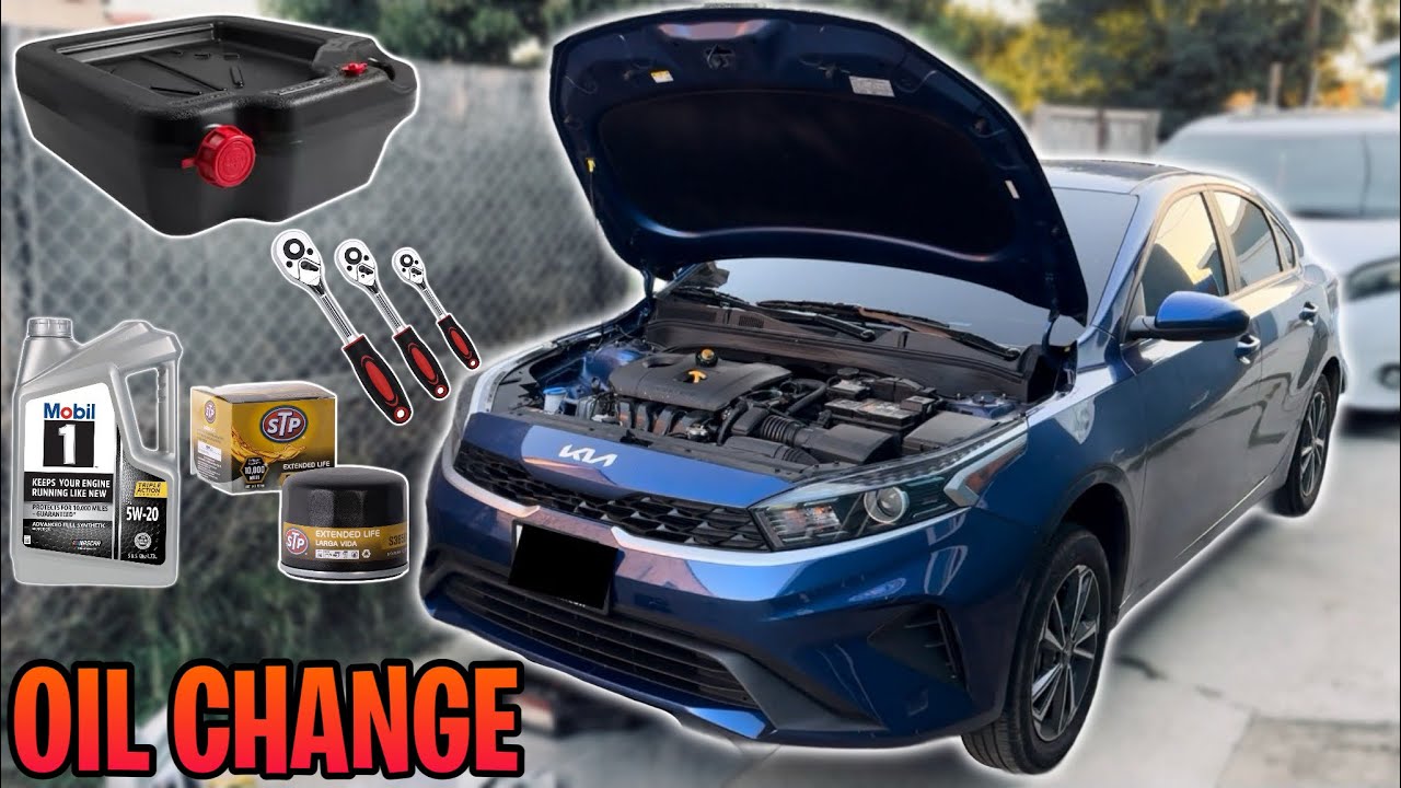 КАК ЗАМЕНИТЬ МАСЛО В KIA FORTE LXS 2024 ГОДА