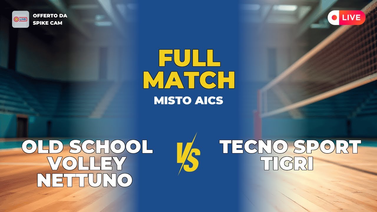Old school volley Nettuno vs Tecno sport Tigri | misto Aics
