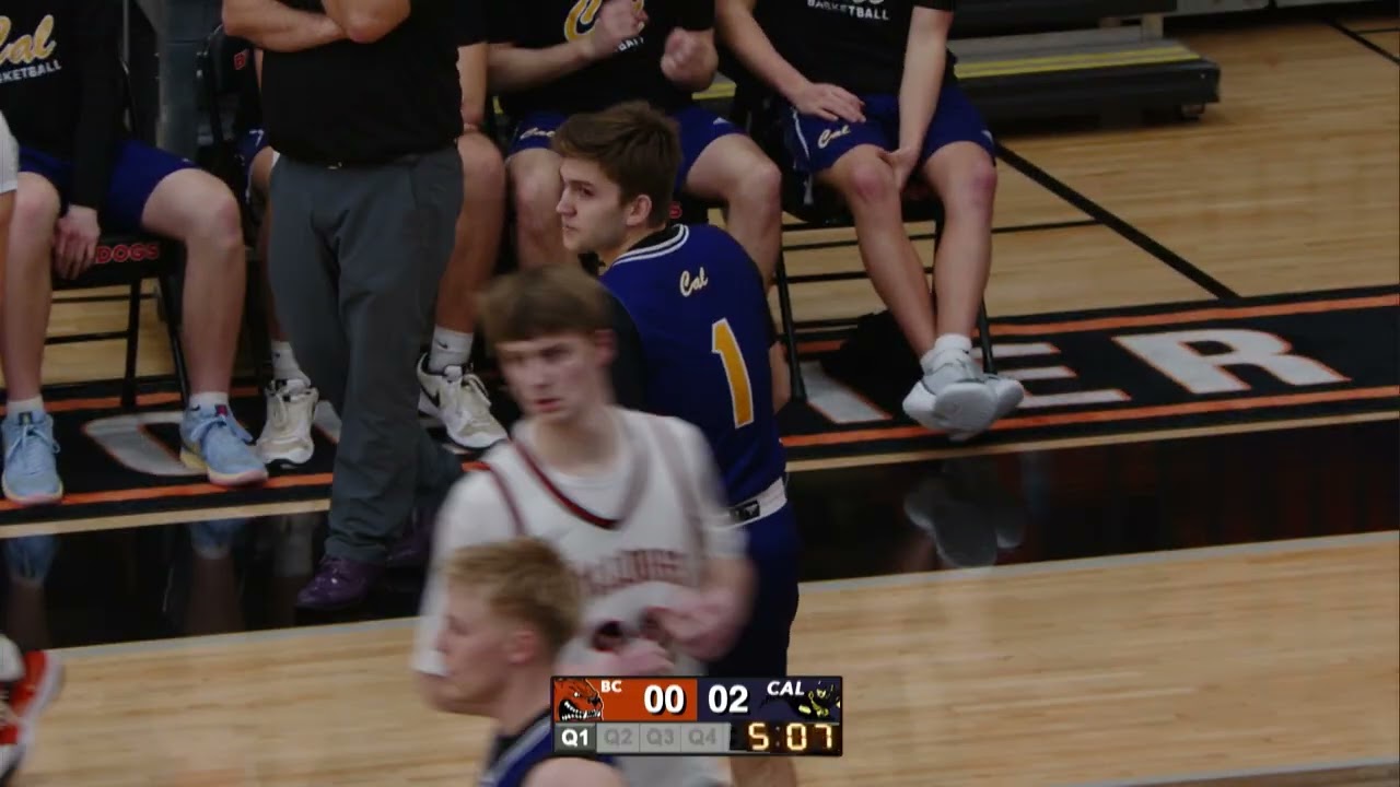Boys Varsity Basketball: Caledonia vs Byron Center (February 20, 2026)