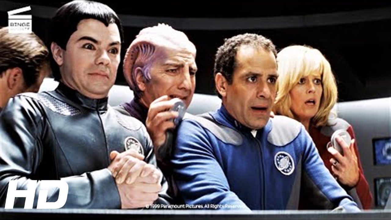 Galaxy Quest: The pig lizard and the rock monster