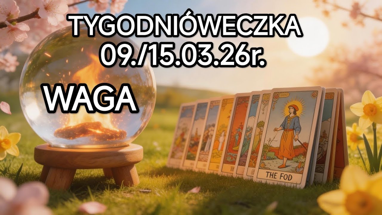 WAGA - MIŁOŚĆ &hearts;️ PRACA & TYGODNI&Oacute;WECZKA 09/15.03.25r.