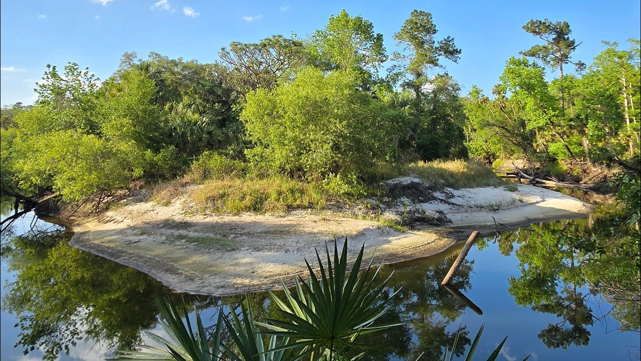 Hiking in Little Big Econ State Forest, Florida, US