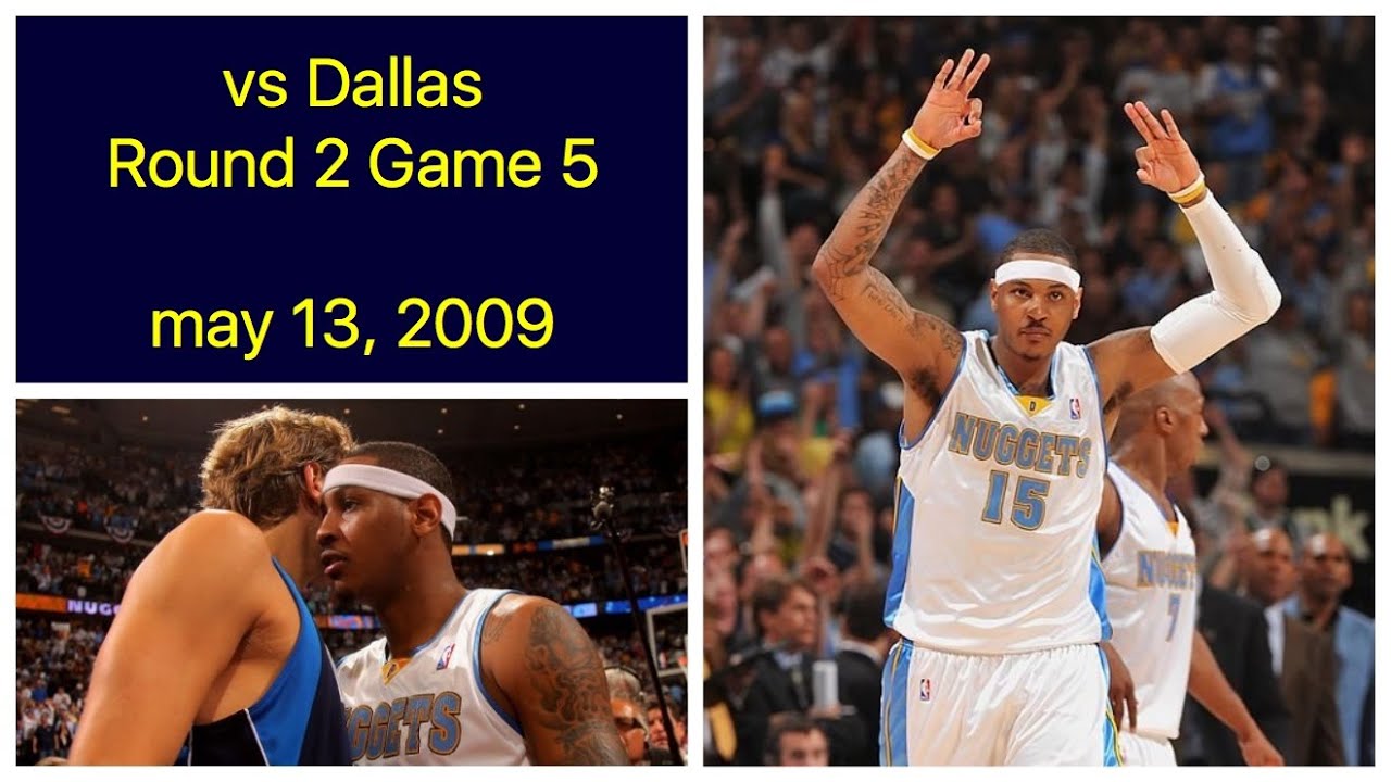 Carmelo Anthony 30 pts vs Dallas Mavericks Game 5 Highlights (may 13, 2009)