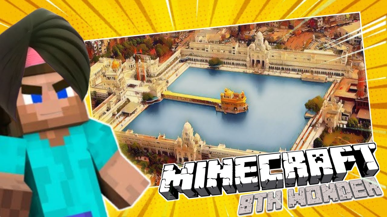 WE MADE GOLDEN TEMPLE IN MINECRAFT ! | HARMANDIR SAHIB