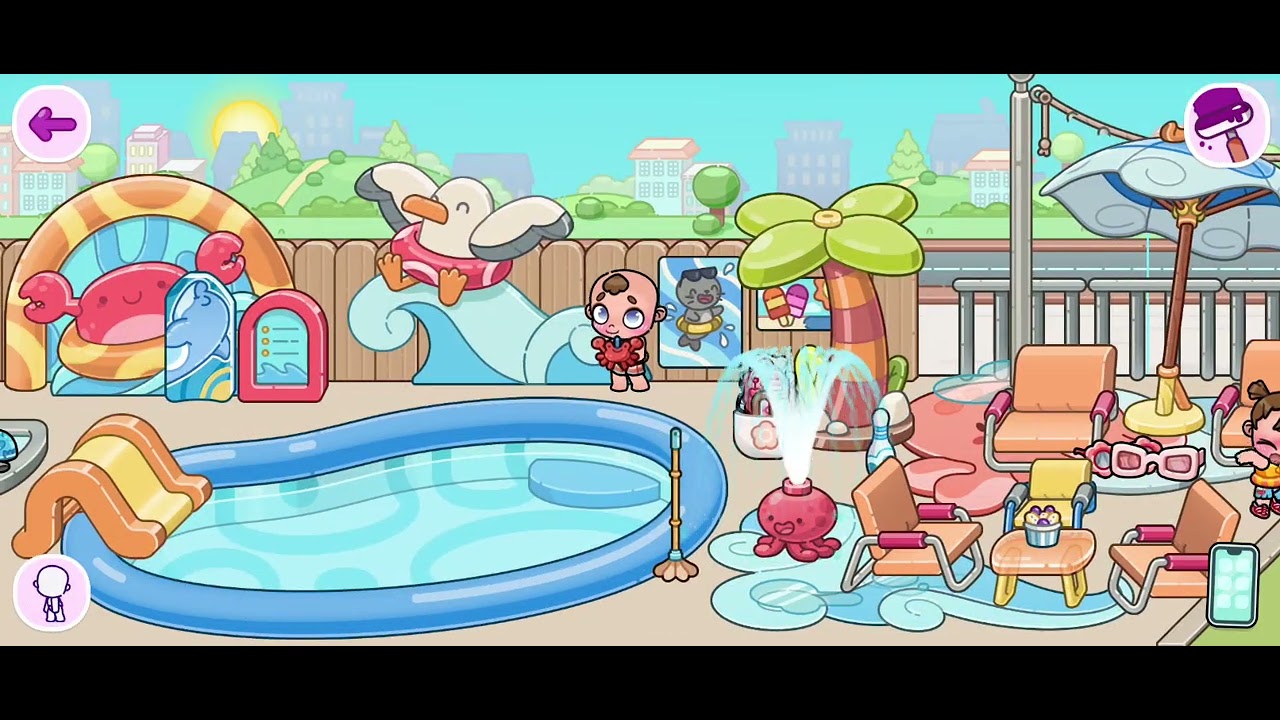 Capítulo 4, un día en la Piscinaaa, sale mal😱😭