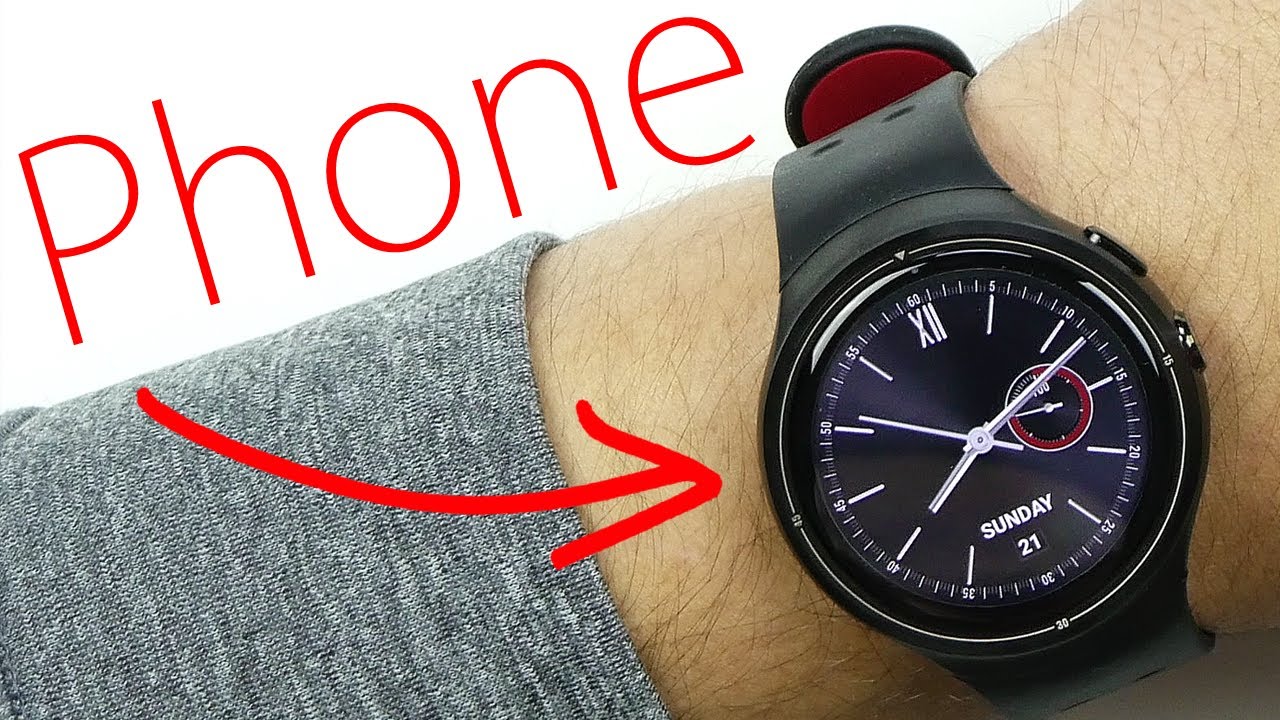 This Smart Watch is a Full Android Phone!