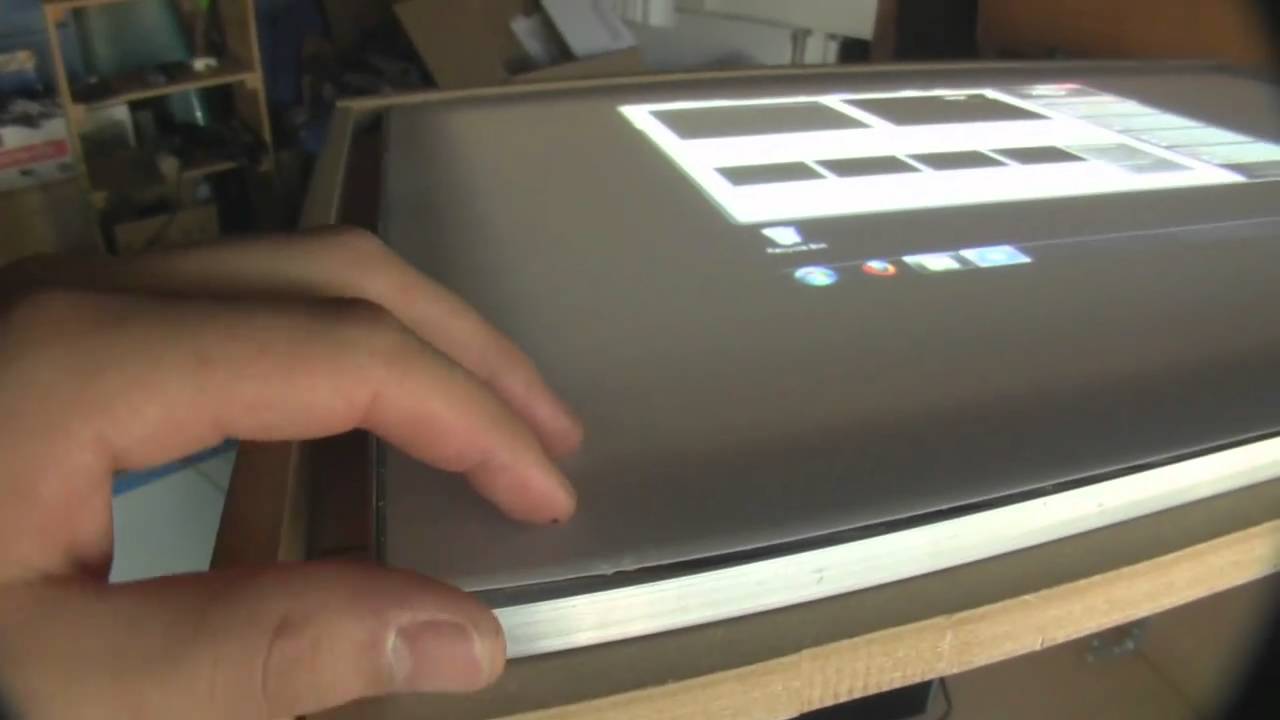 How To Build a FTIR Multitouch Table