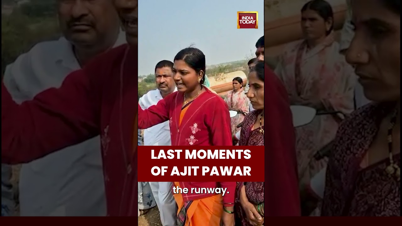 Ajit Pawar Plane Crash: Eyewitness Reveals Horrific Incident #ajitpawar #baramati #planecrash