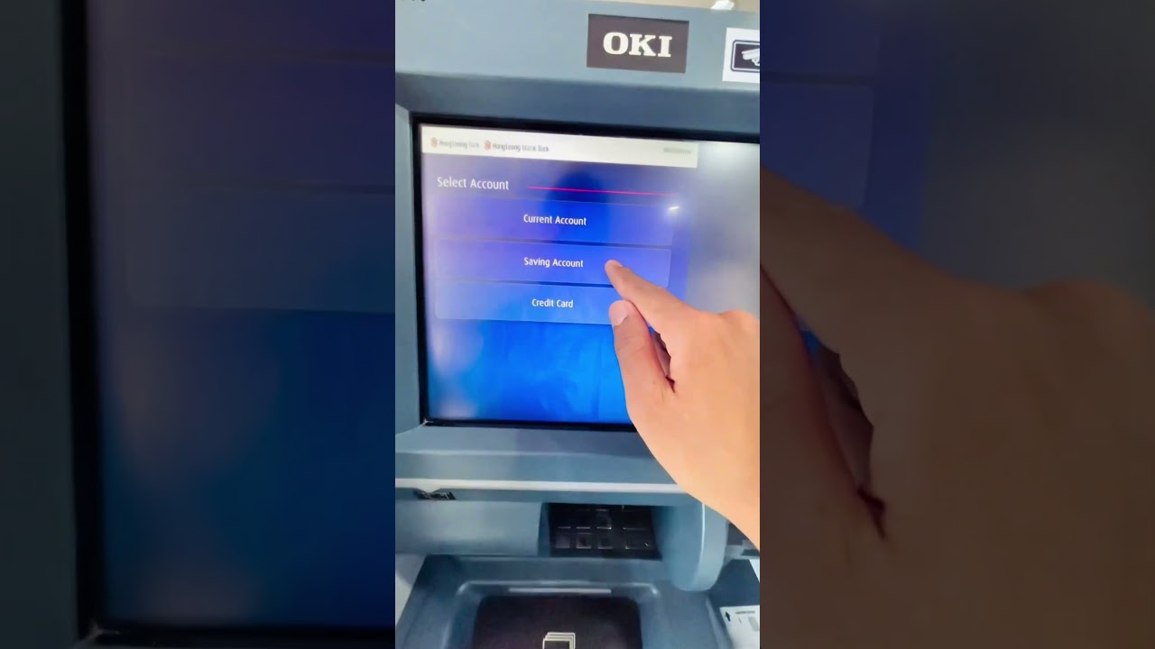 #viewers How to pack money?ATM Hong Leong bank Merchantrade Visa Card ဖြင့်ငွေထုပ်နည်း