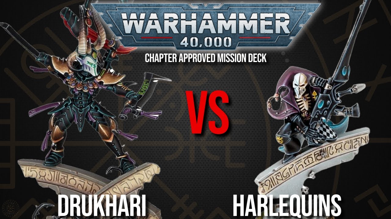BRAND NEW Drukhari Vs Harlequins - Warhammer 40k 10th Edition