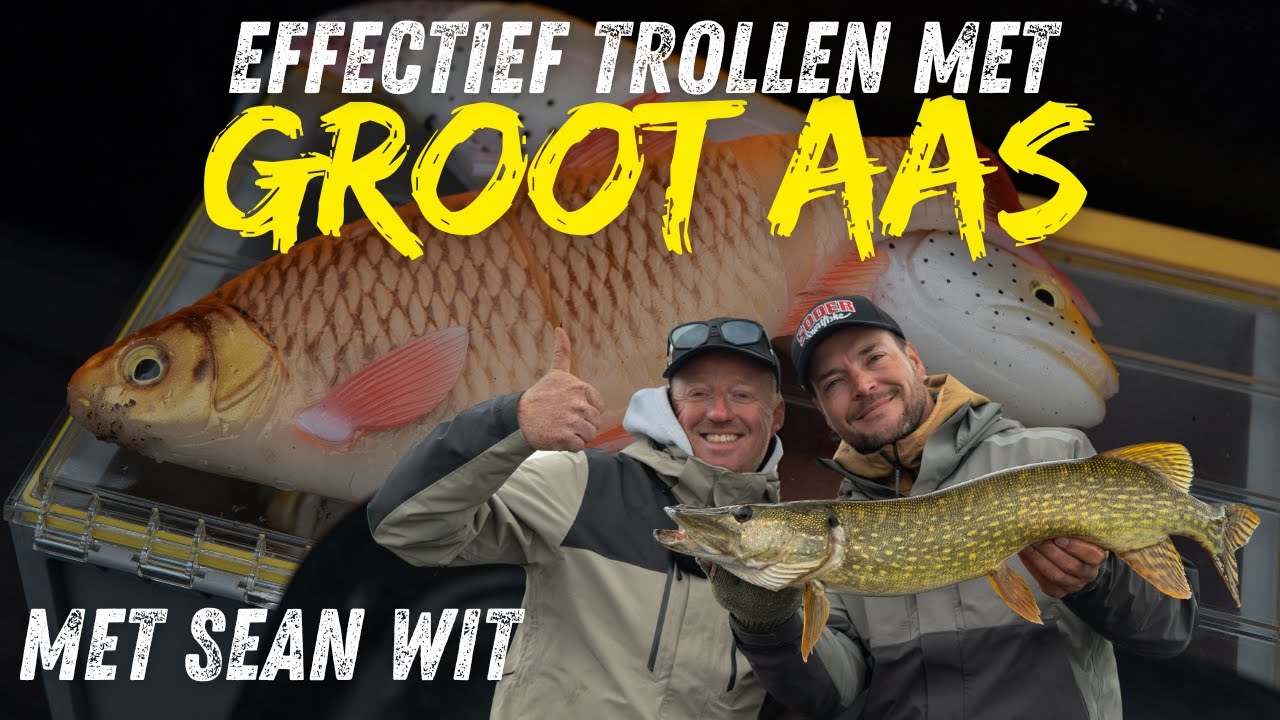 Effectief trollen op grote snoek met Sean Wit.