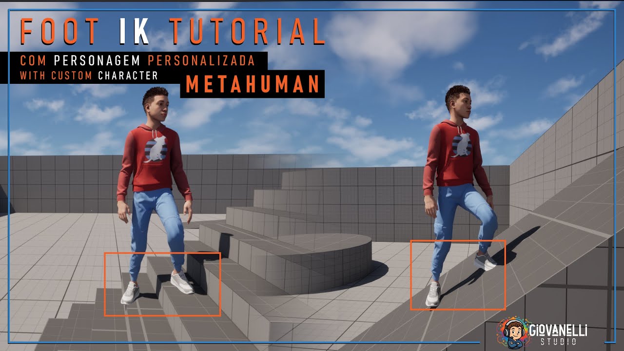 Adicionando IK Foot Bonnes no MetaHuman - Tutorial UE5